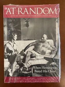 At Random, No. 1, "When Hemingway Bared His Chest" Winter 1992 - Picture 1 of 8