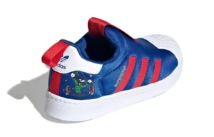 Adidas Superstar 360 Shoes FW1990 Disney Goofy Toddler Slip On Size 5.5 - Picture 1 of 6