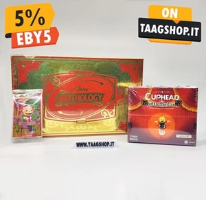 DISNEY ANTHOLOGY TRADING CARDS + CUPHEAD OUT OF THE CARDS + CARTA MS. MALICE NEW - Imagen 1 de 19