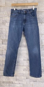 Wrangler Blue Jeans Boys 14 Reg Classic Straight Adjustable Waist Denim - Picture 1 of 12