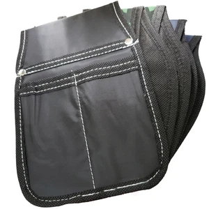 Kids Tool Belt Pouches 5 Pack 6.5x9 Party Favor Tool Holders Various Colors NEW - Picture 1 of 13