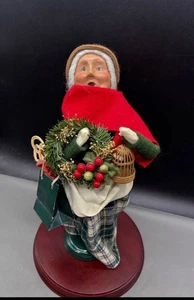 Byers Choice Carolers Lady mit Vogelkäfig 1999 - Bild 1 von 5