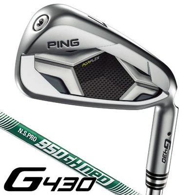 PING G430 IronSet 6-9+Pw 45 6set Black dot RH Nspro950gh neo Steel Flex Stiff - Image 1 of 4