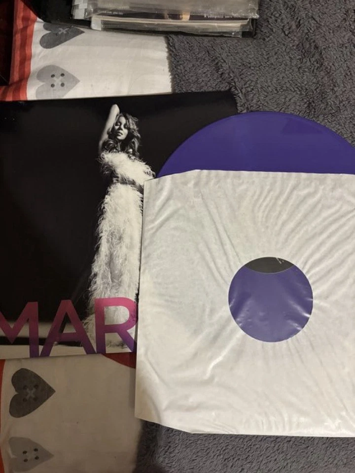 RARE Purple Opaque E=mc2 Mariah Carey Vinyl  - Image 1 of 1