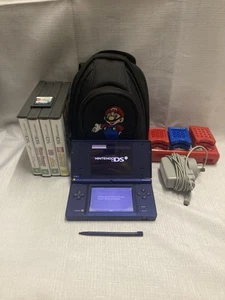 Nintendo Dsi Handheld Console Bundle Blue With Case X5 Games Changer Lego Case. - Picture 1 of 24