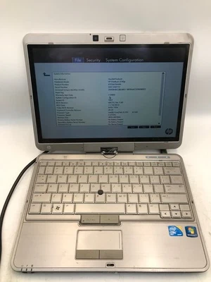 HP EliteBook 2740P Intel Core i5 M560 2.6 GHz 12" Laptop 4GB RAM-BROKEN HINGE-MZ - Image 1 of 4