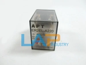 2 PIEZAS NUEVO PARA Relé de Control Intermedio Pequeño ER2EL-A220 AC220V - Imagen 1 de 6