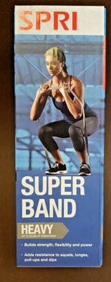 "Spri Super Band banda de entrenamiento/ejercicio de resistencia pesada (resistencia de 50 lb) 40"" 095" Foto 1 de 4