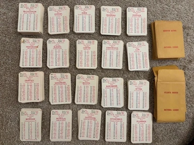 Vintage APBA Baseball Lot - 1976 , Carew, Aaron,Seaver, Yaz, Brett, Schmidt - Image 1 of 4