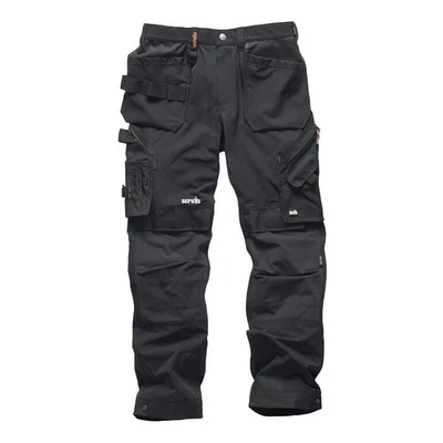Pantalón Para Hombres Scruffs Pro Flex Codura Elastizado Ropa de Trabajo Pantalones Cintura 28 a 38 Foto 1 de 4
