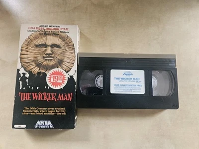 RARE CULT CLASSIC! The Wicker Man (1973) Original VHS - Media Home Entertainment - Image 1 of 2