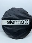Sienna Portable Pop-Up & Fold Tanning Tent Booth, Black/ Clear