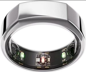 Oura Ring Gen 3 Heritage (SILVER) With Box Size 9 - Picture 1 of 11