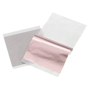 200pcs Foil Candy Wrappers 3.5" x 3.5" Chocolate Bar Wrappers Light Rose Gold - Picture 1 of 6