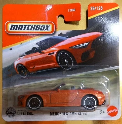 Matchbox - Mercedes-Benz AMG SL 63 - OVP - 2025 - #26/125 - MB1343 - Bild 1 von 2