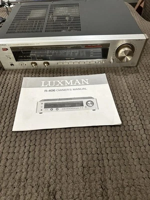 Luxman R-406 de colección con manual probado funcionando!!!!! Foto 1 de 4