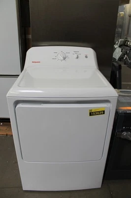 Hotpoint HTX26GASWWW 27" White 6.2 Cu. Ft. Front Load Electric Dryer NOB #153639 - Image 1 of 4