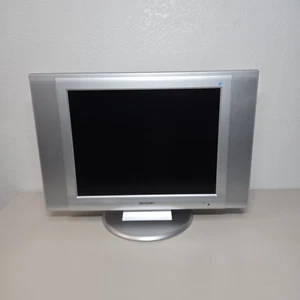 Sharp LC-20AV1U 20” Liquid Crystal TV - LCD Retro Gaming - TESTED WORKING - Picture 1 of 9