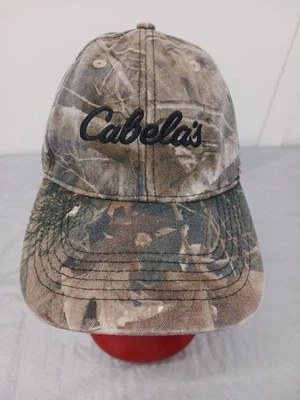 Cabela's Woodland Camo Hunting Baseball Cap Snapback - Image 1 of 4