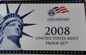 2008 UNITED STATES MINT PROOF SET 14 COINS COA & OPG UNCIRCULATED. - Picture 1 of 8