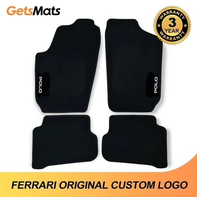 Alfombrillas de terciopelo de calidad para VW Polo 2003-2007 Foto 1 de 4