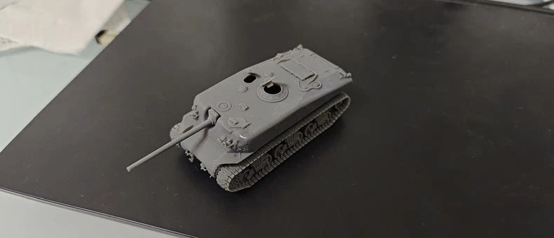 3D Printing Model 1/72 American Sherman tank destroyer Unpainted - Image 1 of 4