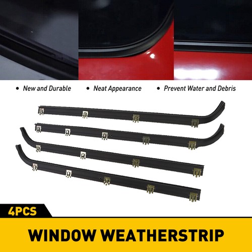 Fit Ford F150 Old Body Style 1997 Door Window Moulding Trim Seal Belt ...