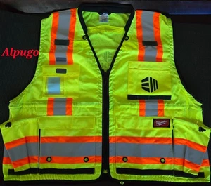 Milwaukee 48-73-5164 Class 2 High Visibility Safety Vest (4XL~5XL) - Picture 1 of 6
