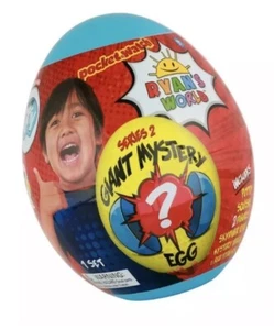 Ryan's World Blue Giant Mystery Egg Walmart Exclusivo Serie 2 Juguete Revisión - Imagen 1 de 4