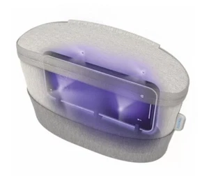 Bolsa desinfectante portátil de fuerza superior HoMedics UV-Clean gris mata el 99% de los gérmenes - Imagen 1 de 8