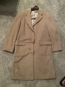 Brooks Brothers Vintage Camel Pea Coat 39RG - Picture 1 of 8