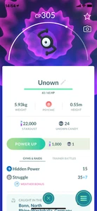 Pokemon - #201 Unown S !! Same Day Shippment or Next Day Guaranteed ! Go - Picture 1 of 1