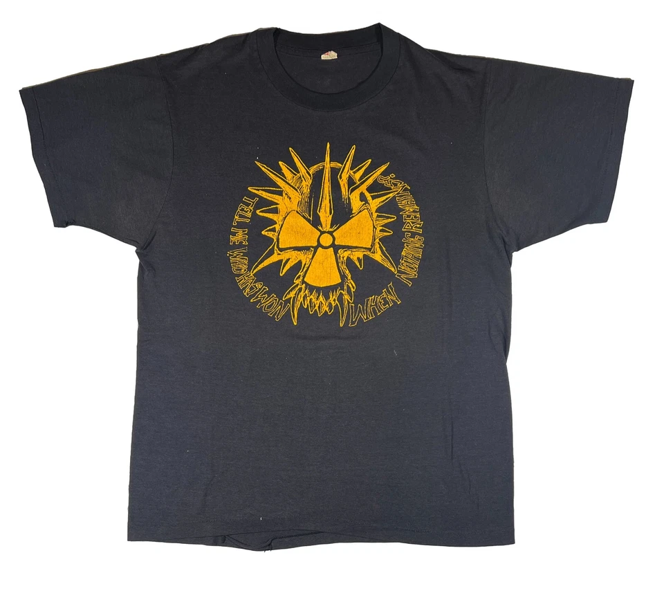 Corrosion Of Conformity "Eye For An Eye" 1980's Screen Stars Vintage T-Shirt, L - Image 1 of 4