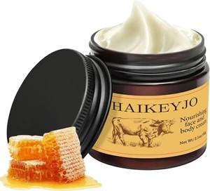 Whipped Beef Tallow Moisturiser for Face Skin & Body Care 100% Natural Grass-Fed - Picture 1 of 9