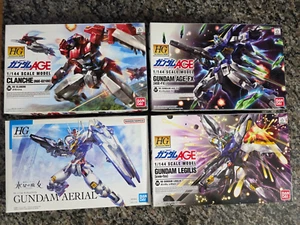 Lot Of 4 1/144 Bandai Spirits / Age HG Gundam Mobile Suit Model Kits Kit #22 - Picture 1 of 16
