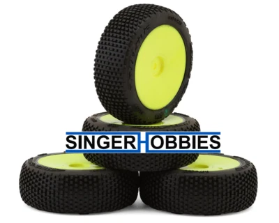 PRO-LINE RACING 10317-12 Hole Shot 3.0 1.9" Buggy Tire Yellow (4) Typhon Grom - Image 1 of 2