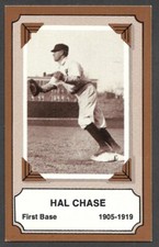 1975 FLEER LAUGHLIN PIONEERS of BASEBALL #22  Hal Chase  NEW YORK GIANTS  EX  A