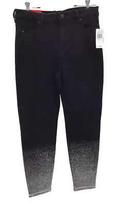 Pantalones Celebrity Rosa Talla 13 Tobillo Ajustados Adornados Tiro Alto Foto 1 de 4