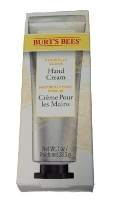 Crema de manos Burt's Bees Naturally Clean 1 oz NUEVA Foto 1 de 4