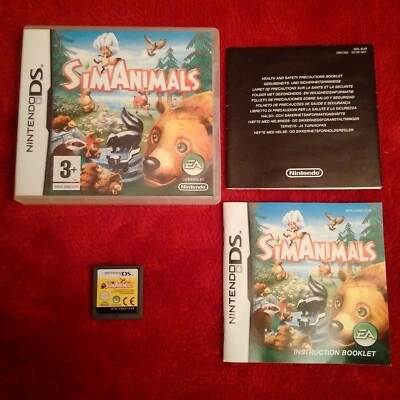 SIM ANIMALS Nintendo DS Game UK PAL COMPLETE in VGC & FWO - UK Seller - !L@@K! - Image 1 of 4