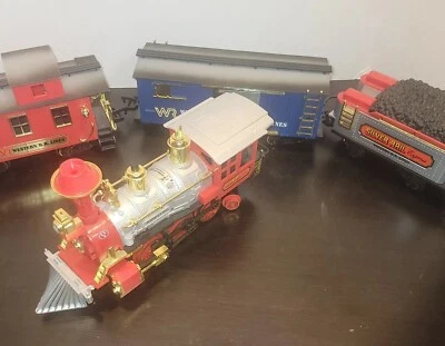 Toy Battery Powered Two Trains Comes With Track And Sub Station - Image 1 of 4