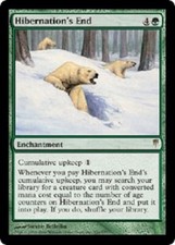 Hibernation's End x1 NM-VLP  Magic the Gathering MTG Coldsnap, # 110