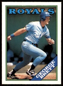 1988 O-Pee-Chee George Brett Kansas City Royals #312