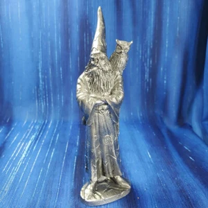 Merlin und Eule Zinn Figur Camelot US Made Ray Lamm *NEU* - Bild 1 von 17