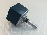 Japan ALPS Volume control 27 type Dual potentiometer 100K RK27 Japan ALPS Volume control 27 type Dual potentiometer 100K RK27