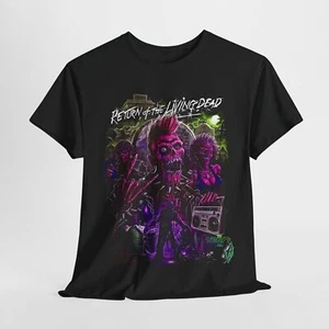 The Return of the Living Dead 1985 Horror Movie T Shirt Unisex Heavy Cotton Tee - Picture 1 of 34
