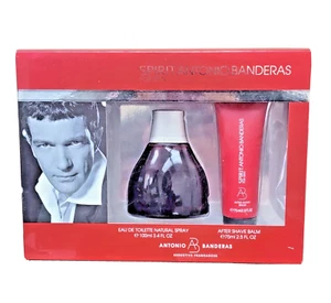 Spirit by Antonio Banderas 2PC Set - 3.4 Fl oz EDT + 2.5 Fl oz After Shave Balm - Picture 1 of 1