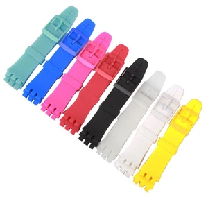 New High Quality Soft Rubber Watch Band Strap For (Fits) SWATCH susb401 - Picture 1 of 10