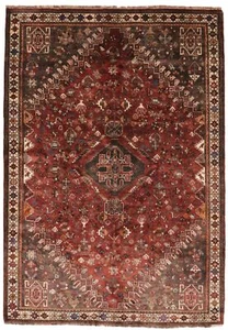 Tribal Vintage Oriental Rug Rusty Red Carpet Farmhouse Boho Decor 5'9X8'5 ft - Picture 1 of 15