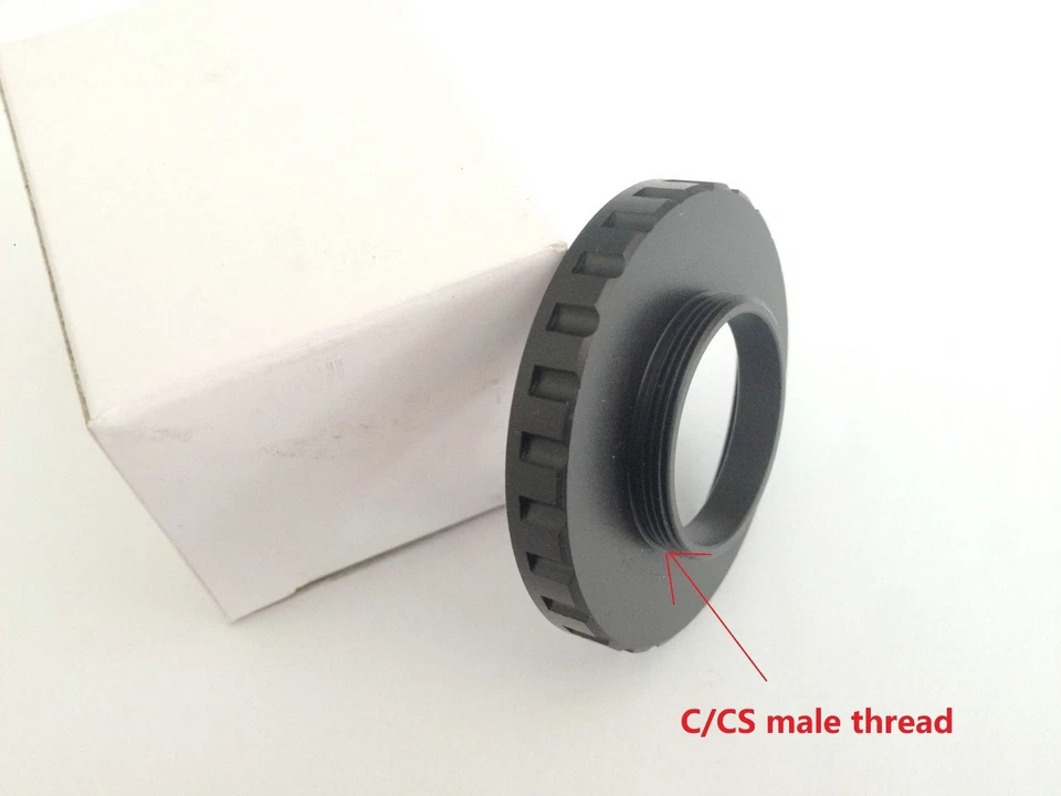 New T2 T Mount To C Mount Male Thread Adapter Camera Adapter For Telescope - Image 1 of 1